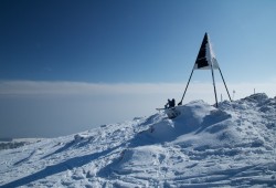 Le Chasseron, un sommet givré...