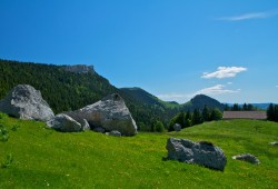 Le Chasseron vu depuis les Roches éboulées (Vallon des Dénériaz)